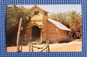 Vintage Pioneer Wedding Chapel in Pioneer Town at Wimberley TX Texas Postcard