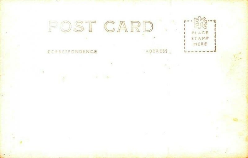 San Francisco CA Golden Gate Bridge Single Span Real Photo Postcard