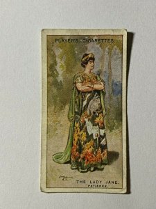CIGARETTE CARD - PLAYERS GILBERT & SULLIVAN #21 LADY JANE   (UU532) 