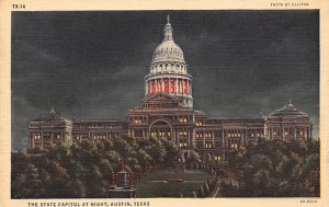 The State Capitol At Night - Austin, Texas TX