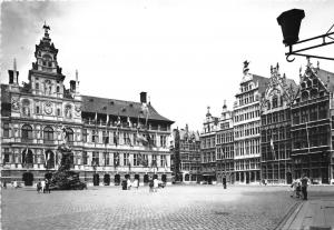 BG7022 grand place et hotel de ville   anvers antwerpen belgium CPSM 15x10.5cm
