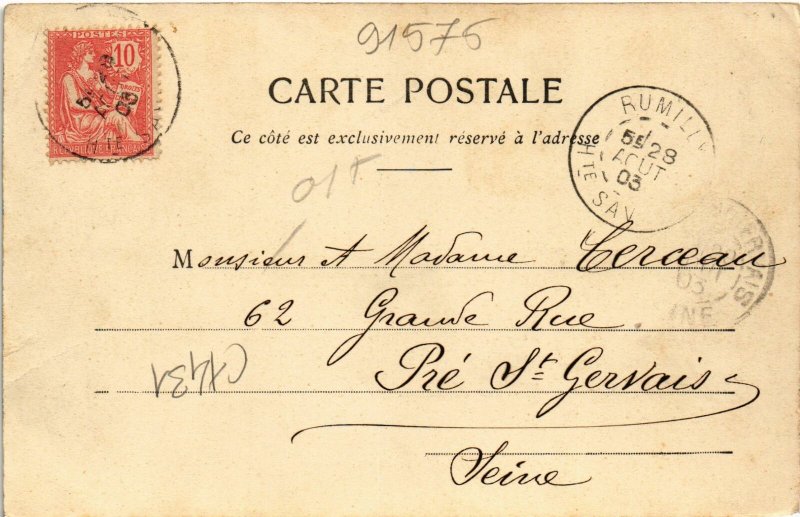 CPA Militaire - RUMILLY - Les Casernes (91575)