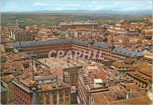 Postcard Modern Madrid panoramic view of the Grand Place
