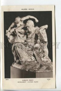 439254 Auguste RODIN Victor Hugo Writer Vintage NOMIS postcard
