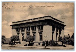 c1930's United States Post Office Building Kearney Nebraska NE Vintage Postcard