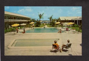 FL Ramada Inn Motel Hotel Ft Fort Myers Florida Postcard Pool