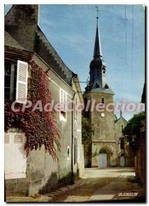 Modern Postcard Gee Sarthe Vallon on the church