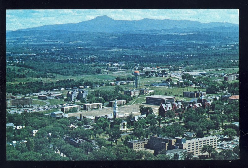 Burlington, Vermont,VT Postcard, Aerial Of U.V.M. Campus, University Of Vermont