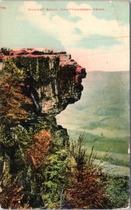 Postcard TN Chattanooga - Sunset Rock