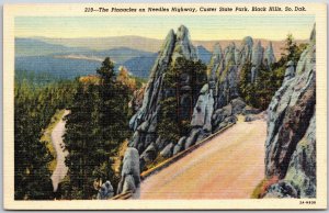 Pinnacles Needles Highway Custer State Park Black Hills South Dakota SD Postcard