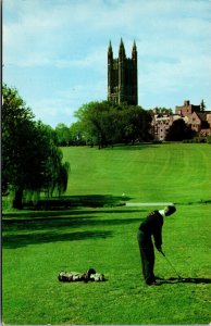 Vtg Cleveland Memorial Tower Graduate College Princeton University NJ Postcard