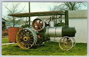 Russell Steam Traction Engine, Pioneer Village Minden Nebraska, Vintage Postcard