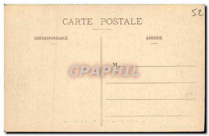 Old Postcard Bourbonne Les Bains Montmorency Park