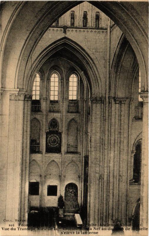 CPA FÉCAMP-Église de la Trinite Vue du Transept Noru de la Croisée (347707)