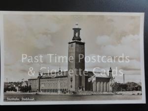 Sweden: Stockholm, Stadshuset, Old RP Postcard