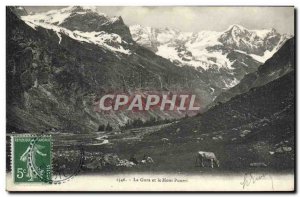 Old Postcard The Gura and Mont Pourri