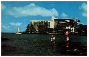 Naniloa Surf Hawaii Hilo Hawaii Postcard Posted 1972