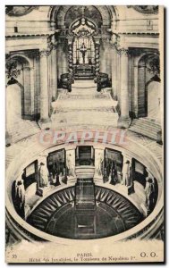 7 Paris Hotel des Invalides - Napoleon Tomb - Old Postcard