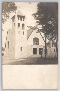 RPPC Middlebury Vermont Memorial Baptist Church c1906 Postcard E29
