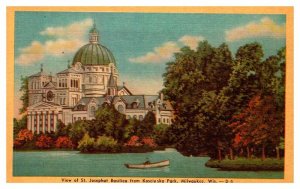 Postcard CHURCH SCENE Milwaukee Wisconsin WI AP5508