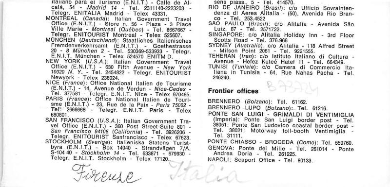 B73724 Firenze Italy