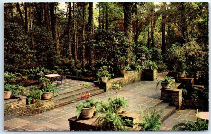 A view of the flagstone patio, Bellingrath Gardens - Theodore, Alabama