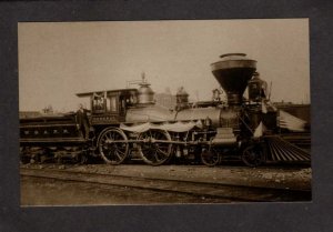 Civil War General Railroad Train Locomotive Confederate Great Chase Postcard