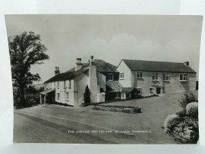 The Jubilee Inn Pelynt Nr Looe Cornwall Vintage RP Postcard c1950s Modern Size