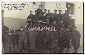 Paris Old Postcard Floods of Paris January 29, 1910 PHOTO CARD Memorial Milit...