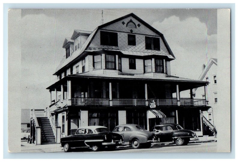 c1910's Bellevue Hotel Cape May Court House New Jersey NJ Antique Postcard