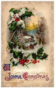 Christmas , Winter Scene