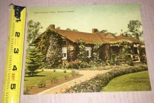 VINTAGE LARGE 5X7 POSTCARD UNUSED TYPICAL BUNGALOW COTTAGE SOUTHERN CAL