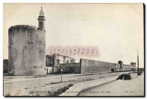 Postcard Old Aigues Mortes Constance Tower and Ramparts north coast