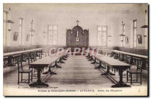 Postcard Old Nuits Saint Georges Citeaux Surroundings Chapter Room