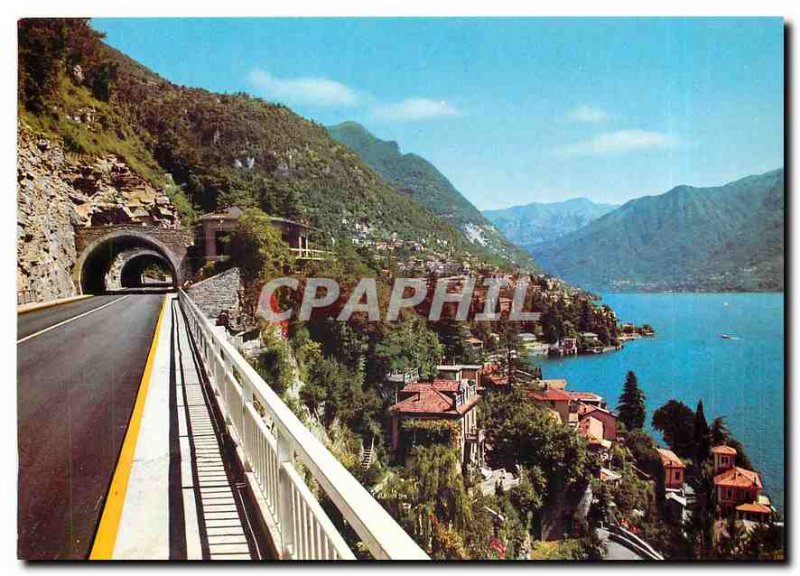 Postcard Modern Lake Como Variant Queen Street