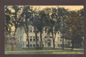 ALGONA IOWA BRYANT SCHOOL BUILDING VINTAGE POSTCARD 1912