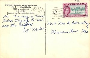 SS Ariadne Eastern Steamship Lines Ship 