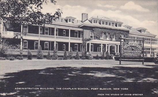 Administration Building The Chaplain School Fort Sloum New York Artvue