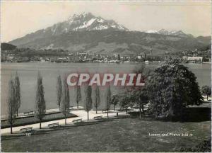 Modern Postcard Luzern und Pilatus