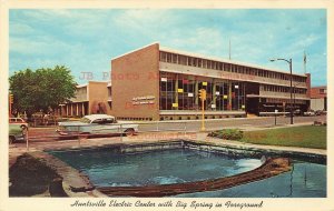 AL, Huntsville, Alabama, Huntsville Electric Service Center, 50s Cars, Curteich