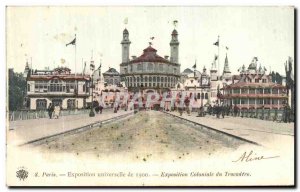 Old Postcard Paris Universal Exhibition of 1900 Trocaero