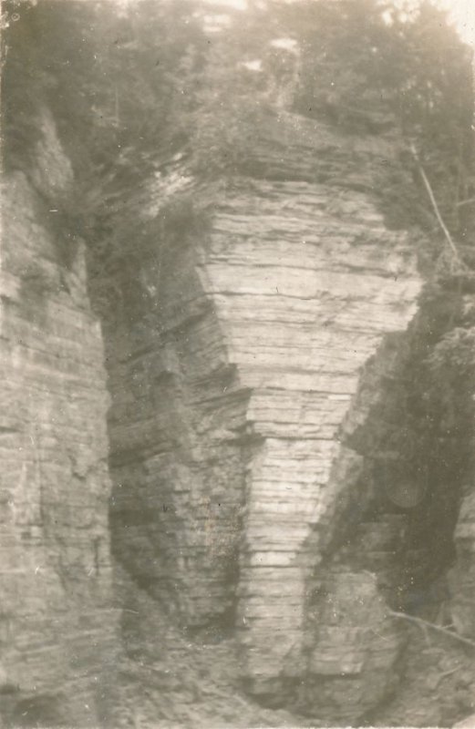 RPPC Elephant's Head in Ausable Chasm - Adirondacks, New York - Rood Photo