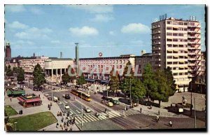 Postcard Modern Rotterdam Coolsingel Boulevard