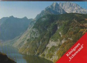 Germany Koenigsee Tiefblick mit Watzmann