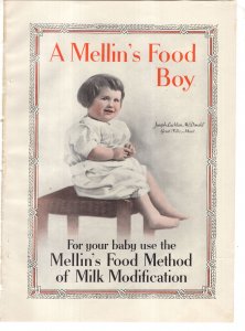 Mellins Food Boy, McCalls Magazine Vintage Advertisement November 1914, Children