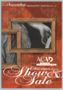 Ad~Alberta College Of Art & Design~November Show & Sale~Continental Postcard