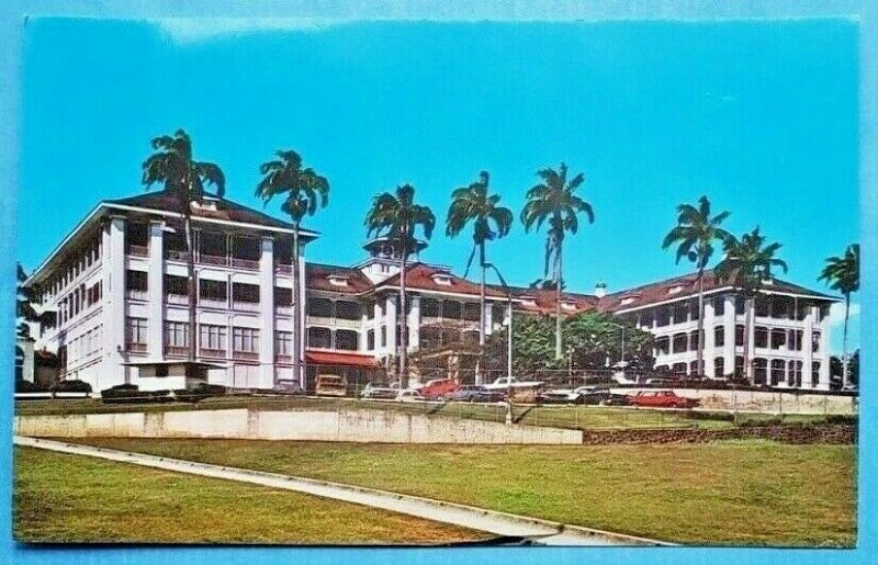 Vintage Postcard Panama Canal Zone Hotel Tivoli Ancon