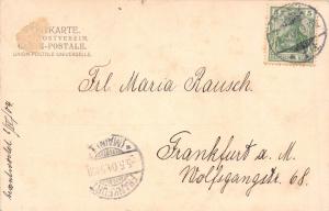 KIEL SCHLESWIG-HOLSTEIN GERMANY VILLEN am DUSTERNBROOKER WEG. POSTCARD 1904