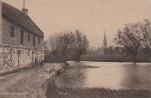 England Salisbury Cathedral From Old Mill