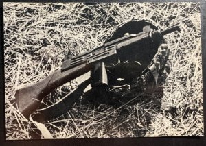 Mint Israel Real Picture Postcard RPPC 6 Days War 1967 Gun